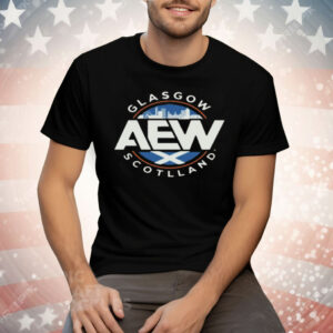 AEW Glasgow Scotland Tee Shirt