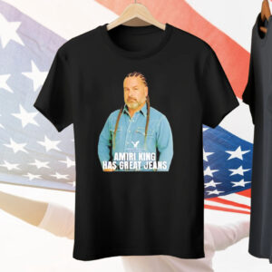 Amiri King Has Great Jeans Tee Shirt