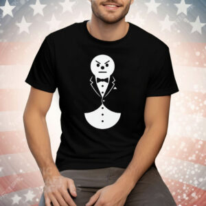 Angry Snowman In A Tux Tee Shirt