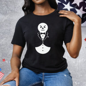 Angry Snowman In A Tux Tee Shirt