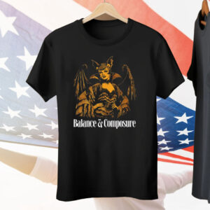 Balance And Comp Wicked Lady Black Tee Shirt