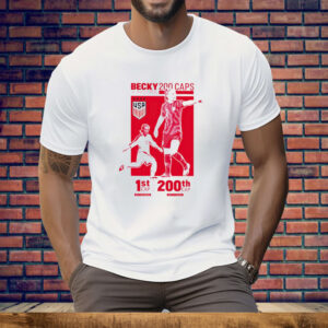 Becky Sauerbrunn 200th Cap Celebration Tee Shirt
