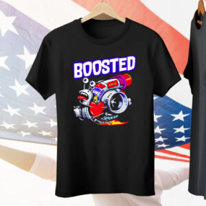 Boosted Turbocharger Snail Turbo Race Car Tee Shirt