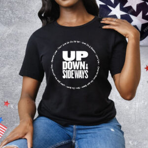 Brooke Mcclymont And Adam Eckersley Up Down And Sideways Tee Shirt