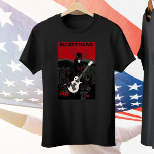 Buckethead Aug 15 Eugene Oregon Aug 16 Roseland Theater Portland 2025 Tee Shirt