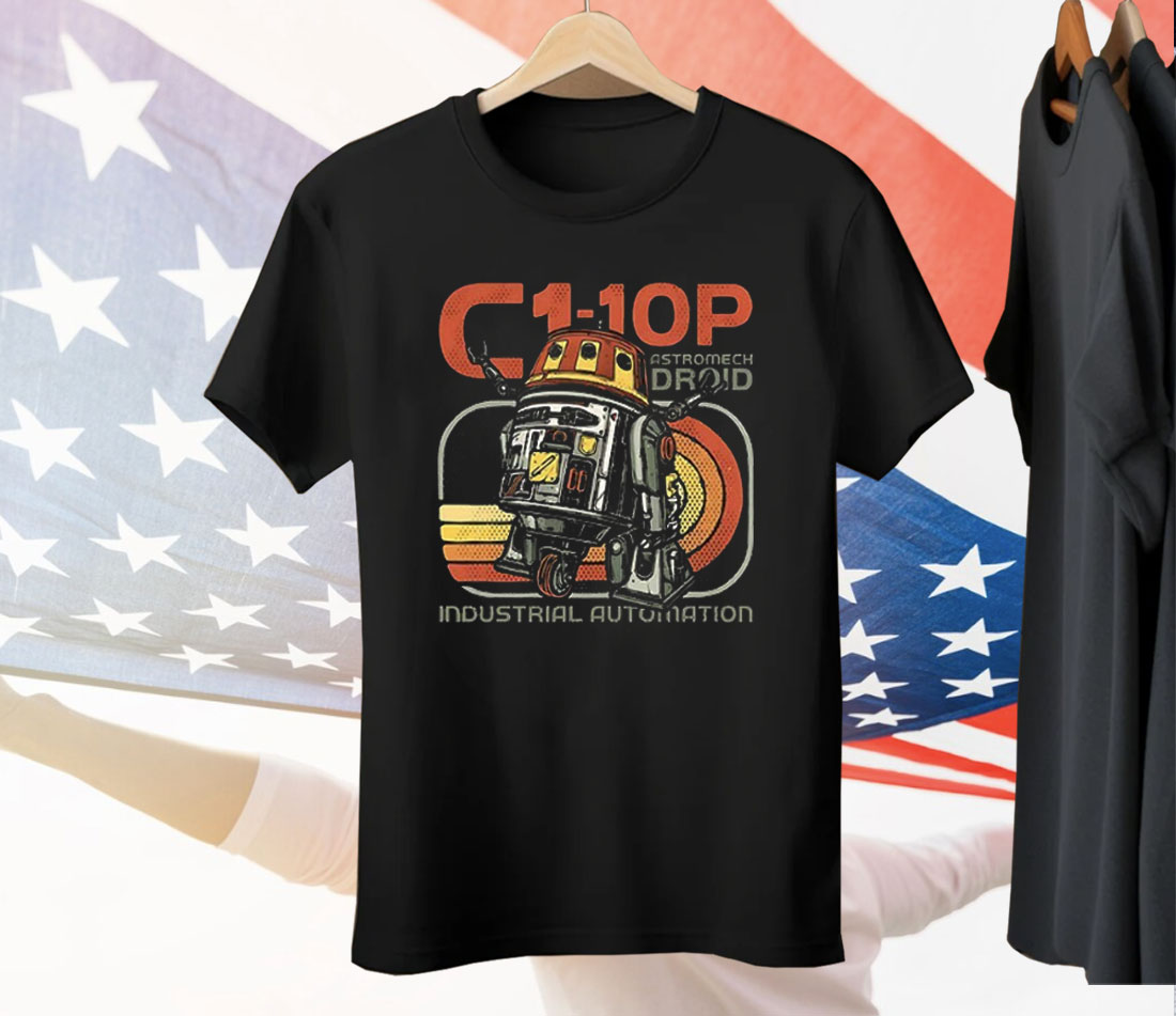 C1-10P Astromech Droid Industrial Automation Tee Shirt