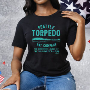 Cal Raleigh Seattle Torpedo Bat Company Tee Shirt