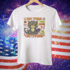 Cat I do Yoga I Drink Coffee And I Have Cattitude Tee Shirt