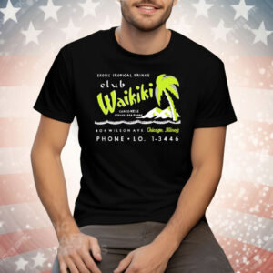 Club Waikiki Chicago IL Tiki Bar Tee Shirt