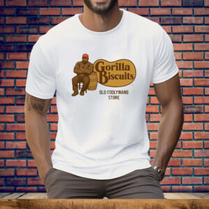 Cracker Barrel Gorilla Biscuits Old Foolywang Store Tee Shirt