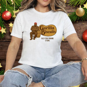 Cracker Barrel Gorilla Biscuits Old Foolywang Store Tee Shirt
