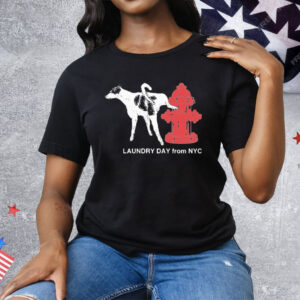Daundry Lay From NYC Hydrant Dog Tee Shirt