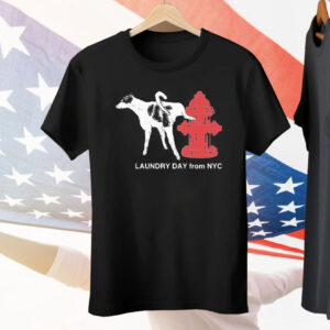Daundry Lay From NYC Hydrant Dog Tee Shirt