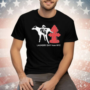 Daundry Lay From NYC Hydrant Dog Tee Shirt