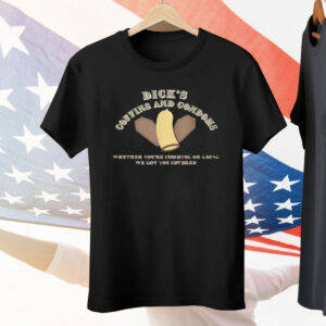 Dick's Coffins and Condoms Tee Shirt