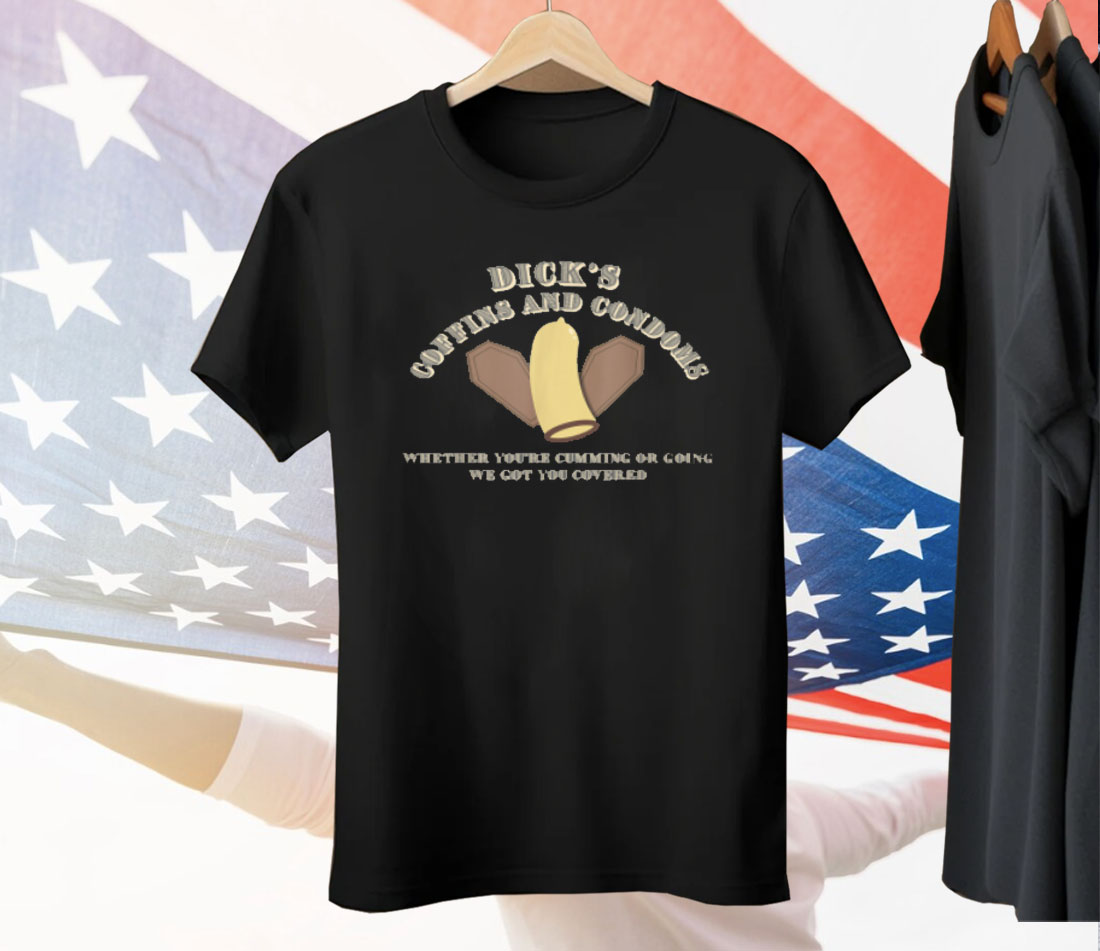 Dick's Coffins and Condoms Tee Shirt