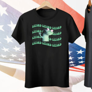 Funny Meme Lizard Lizard Lizard Tee Shirt