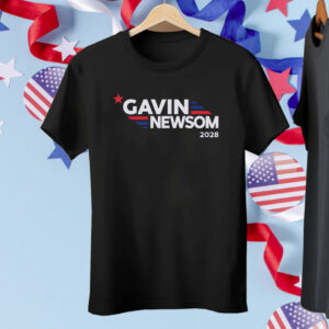Gavin Newsom 2028 Presidential Tee Shirt