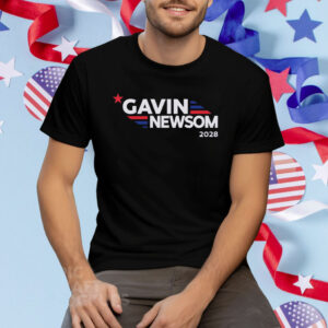 Gavin Newsom 2028 Presidential Tee Shirt