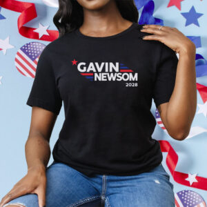 Gavin Newsom 2028 Presidential Tee Shirt