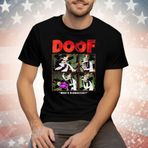 Heinz Doofenshmirtz Phineas And Ferb DOOF Who’s Diabolical Comic Tee Shirt
