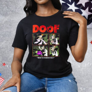Heinz Doofenshmirtz Phineas And Ferb DOOF Who’s Diabolical Comic Tee Shirt