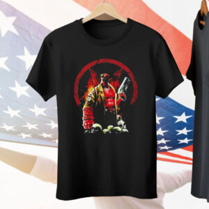 Hellboy Painting Of The Half Demon Tee Shirt