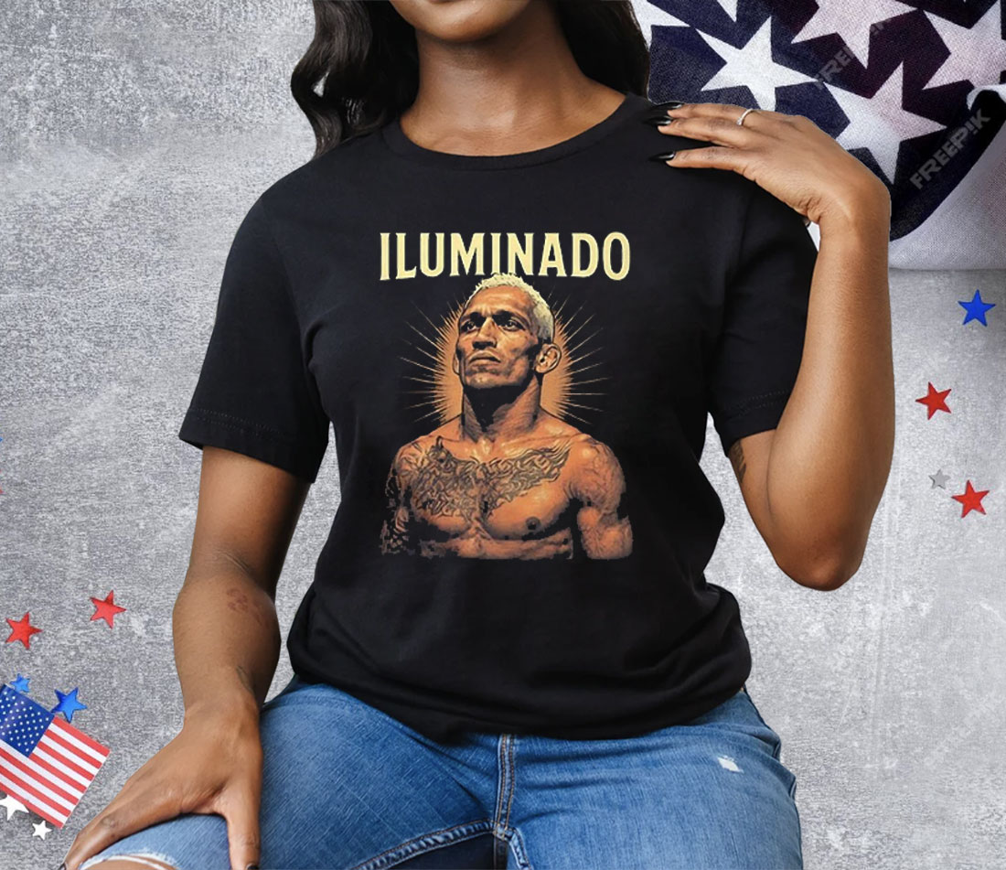 Iluminado Charles Oliveira UFC Tee Shirt