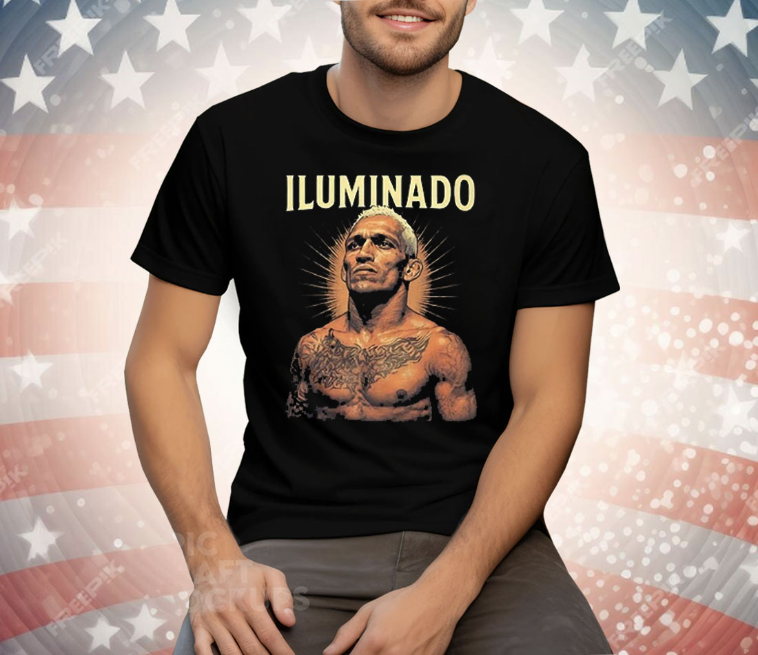 Iluminado Charles Oliveira UFC Tee Shirt