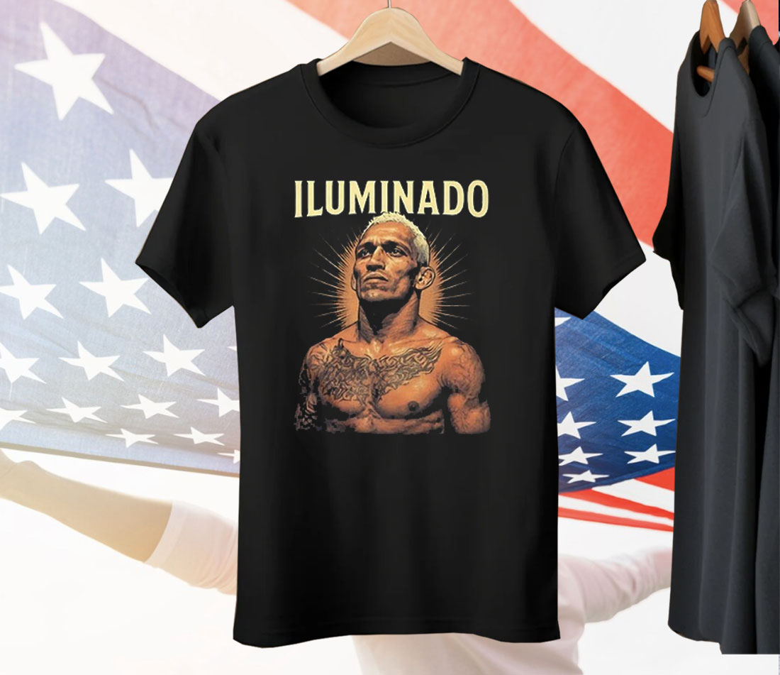 Iluminado Charles Oliveira UFC Tee Shirt
