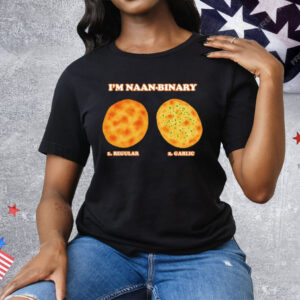 I’m Naan Binary Regular Garlic Tee Shirt