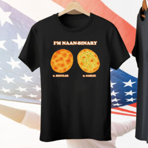 I’m Naan Binary Regular Garlic Tee Shirt