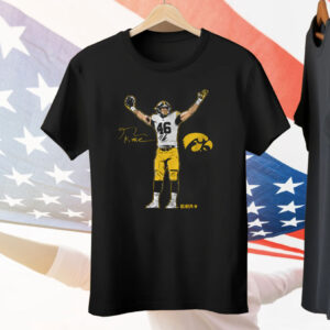Iowa Football George Kittle Superstar Pose Tee Shirt