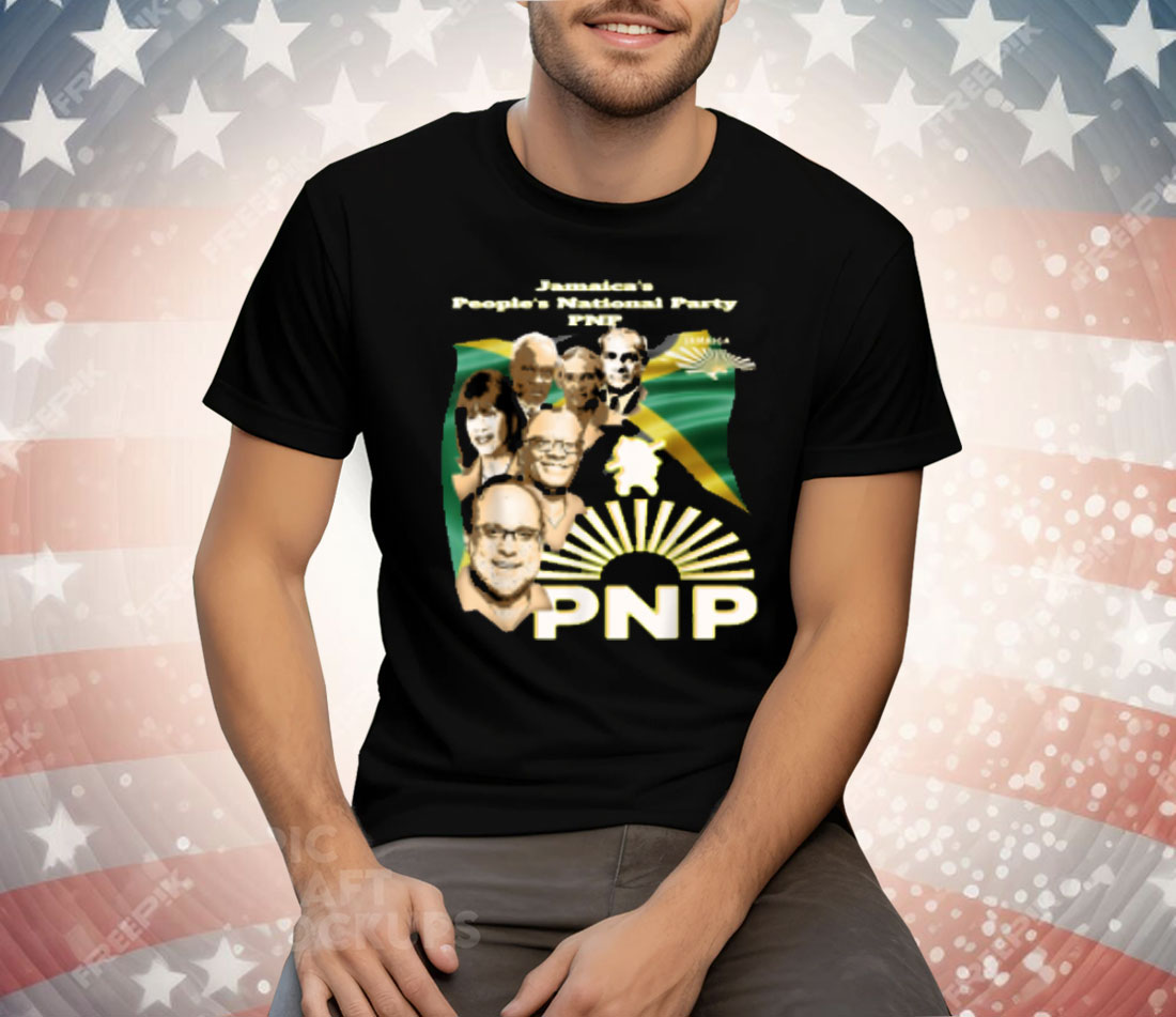 Jamaica's People's National Party PNP Supporter Novelty Tee Shirt
