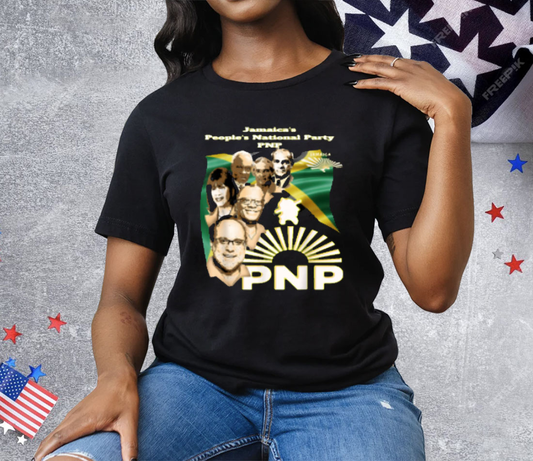 Jamaica's People's National Party PNP Supporter Novelty Tee Shirt