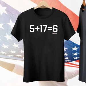 Jayden Daniels And Terry McLaurin 5+17=6 Tee Shirt