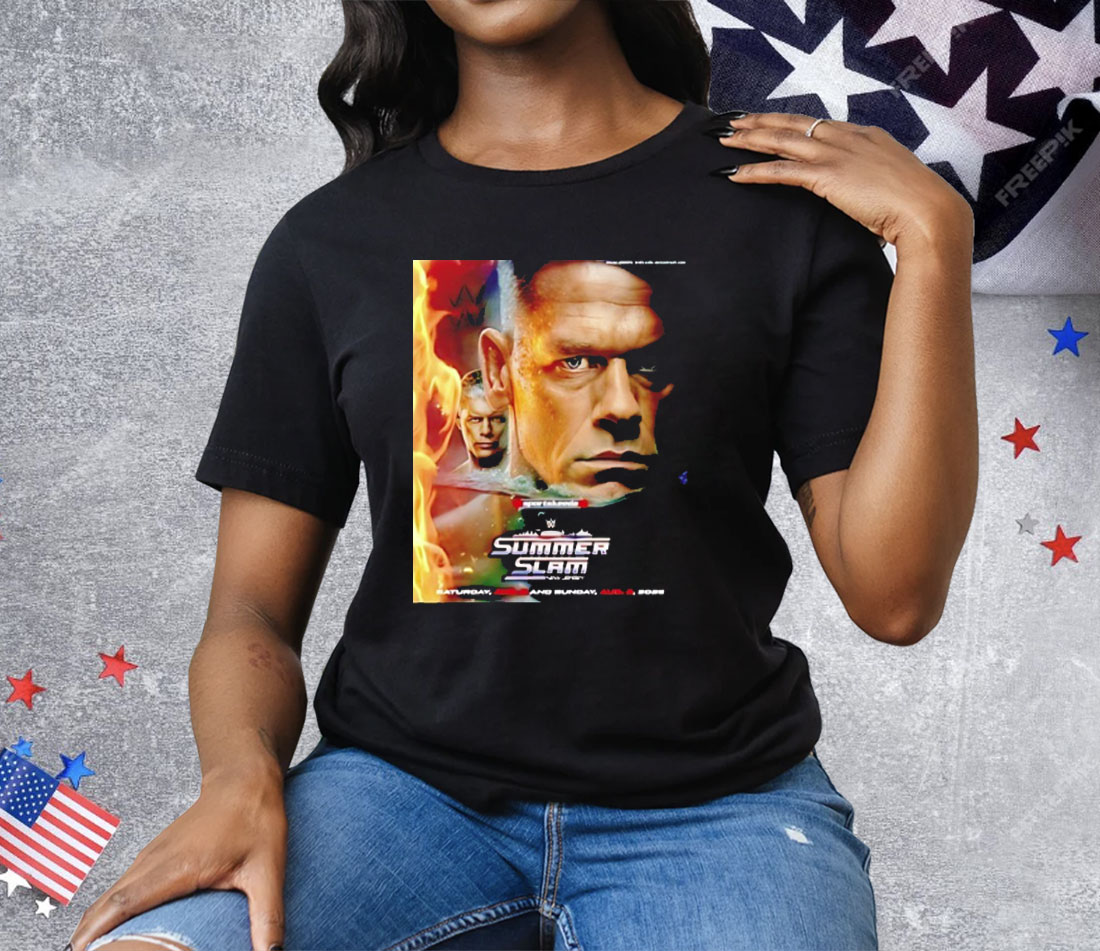 John Cena and Cody Rhodes SummerSlam 2025 Tee Shirt