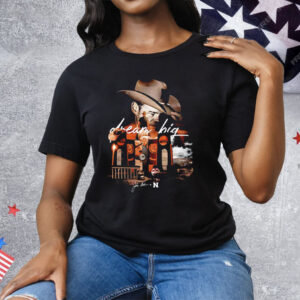 John Cook Nebraska Huskers Dream Big Tee Shirt