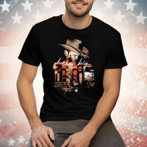 John Cook Nebraska Huskers Dream Big Tee Shirt