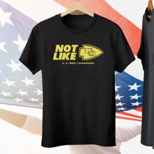 Kansas City Chiefs Not Like Us 2 9 25 Tee Shirt