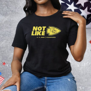 Kansas City Chiefs Not Like Us 2 9 25 Tee Shirt
