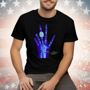 Kobe Bryant LA Lakers X-Ray Broken Torn Scapholunate Ligament Tee Shirt