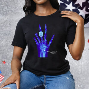 Kobe Bryant LA Lakers X-Ray Broken Torn Scapholunate Ligament Tee Shirt