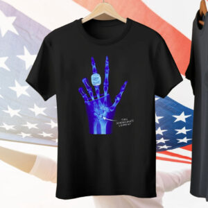 Kobe Bryant LA Lakers X-Ray Broken Torn Scapholunate Ligament Tee Shirt
