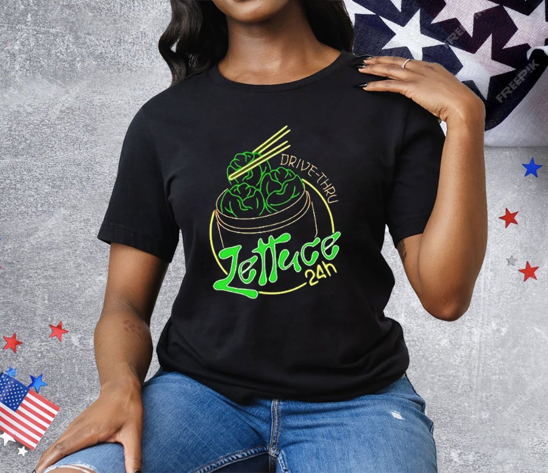 Lettuce 24 Hour Drive Thru Tee Shirt