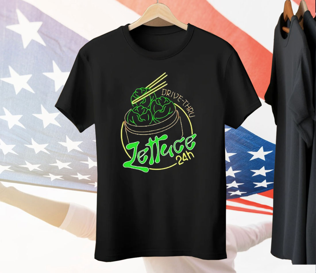 Lettuce 24 Hour Drive Thru Tee Shirt