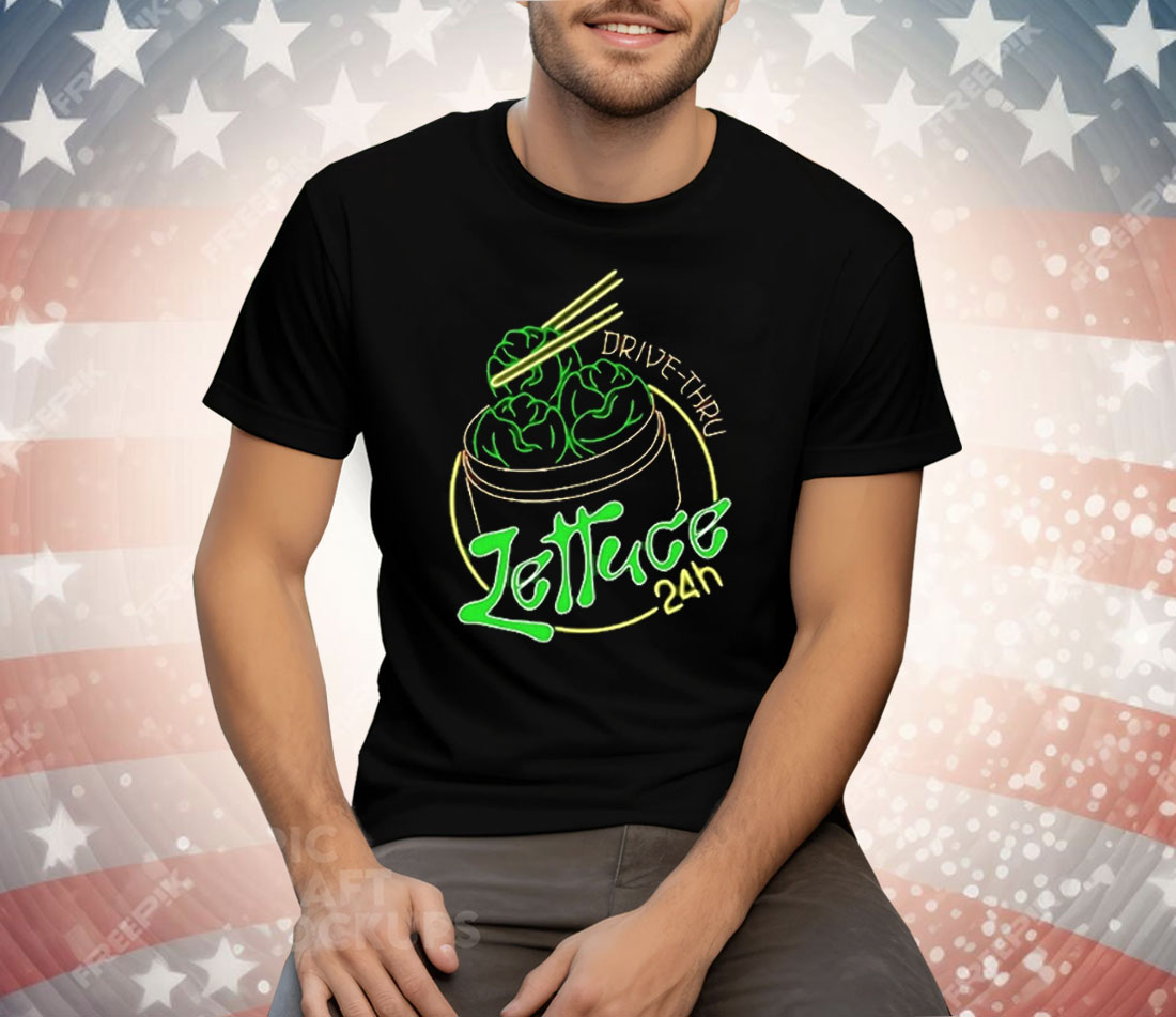 Lettuce 24 Hour Drive Thru Tee Shirt
