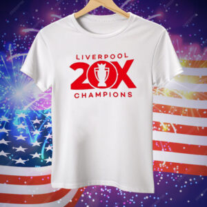 Liverpool Fc 20X Champions Tee Shirt