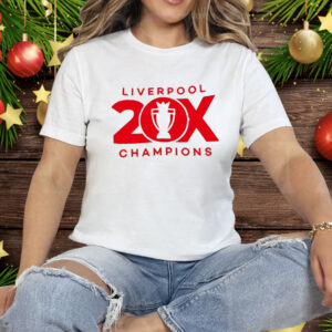 Liverpool Fc 20X Champions Tee Shirt