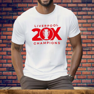 Liverpool Fc 20X Champions Tee Shirt
